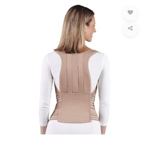 Soft Form Beige Posture Control Brace Size Small Unisex